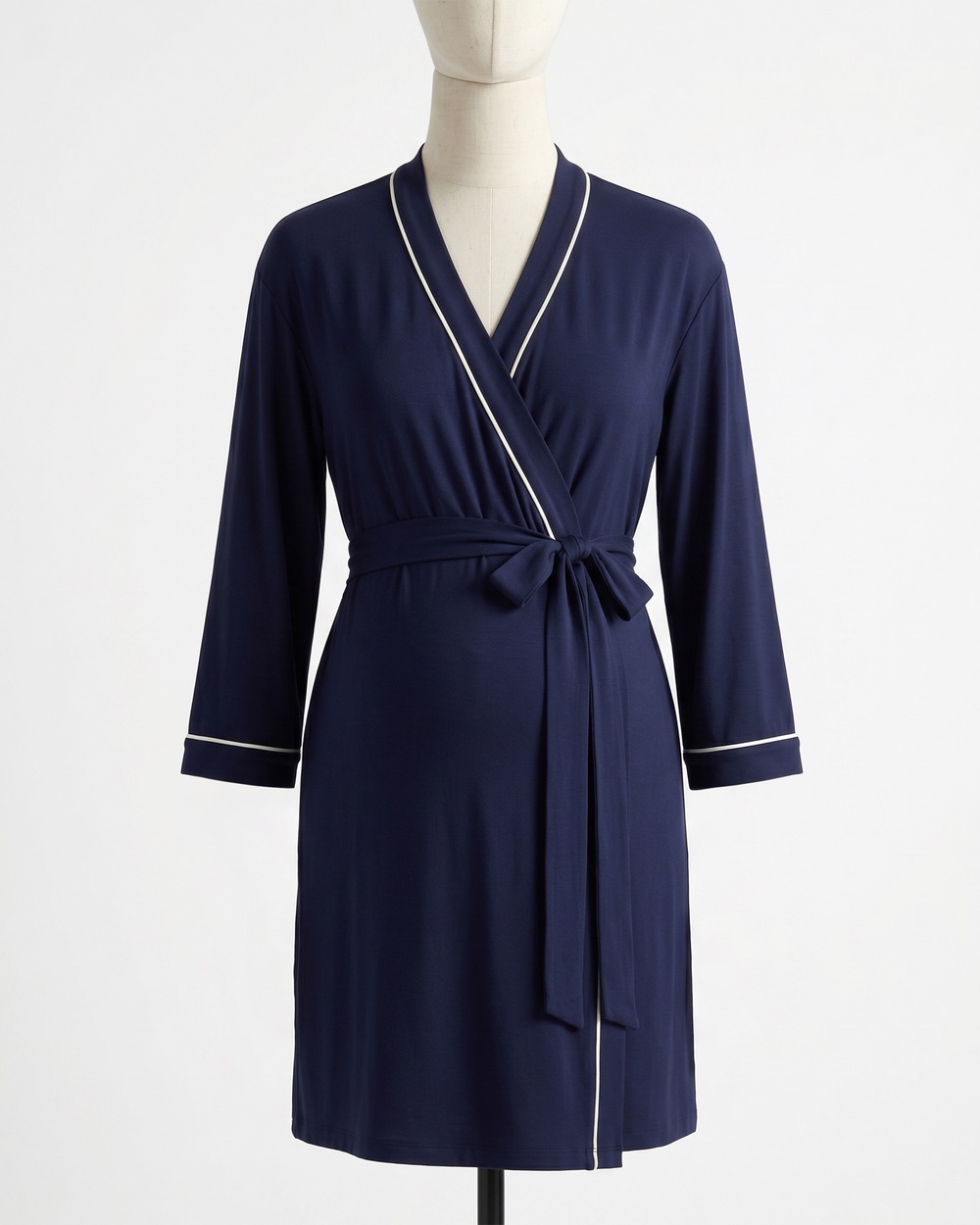 Bamboo Jersey Maternity Robe
